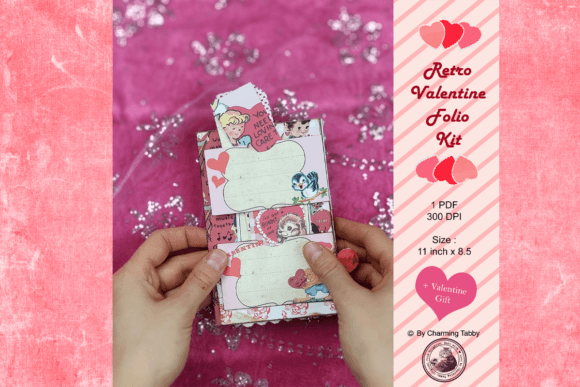 Download Valentine's Day Retro Folio - Valentine Collection