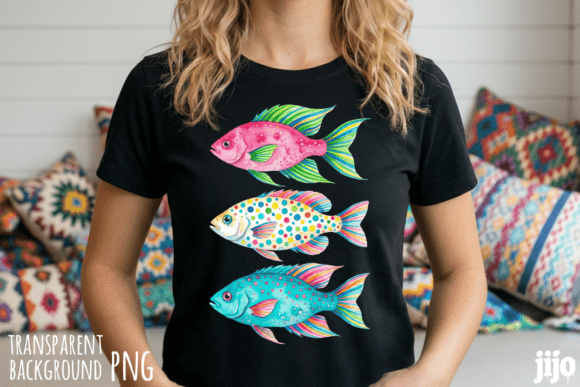 Download Fish Mermaid Neon Vibrant PNG - Vibrant png Collection